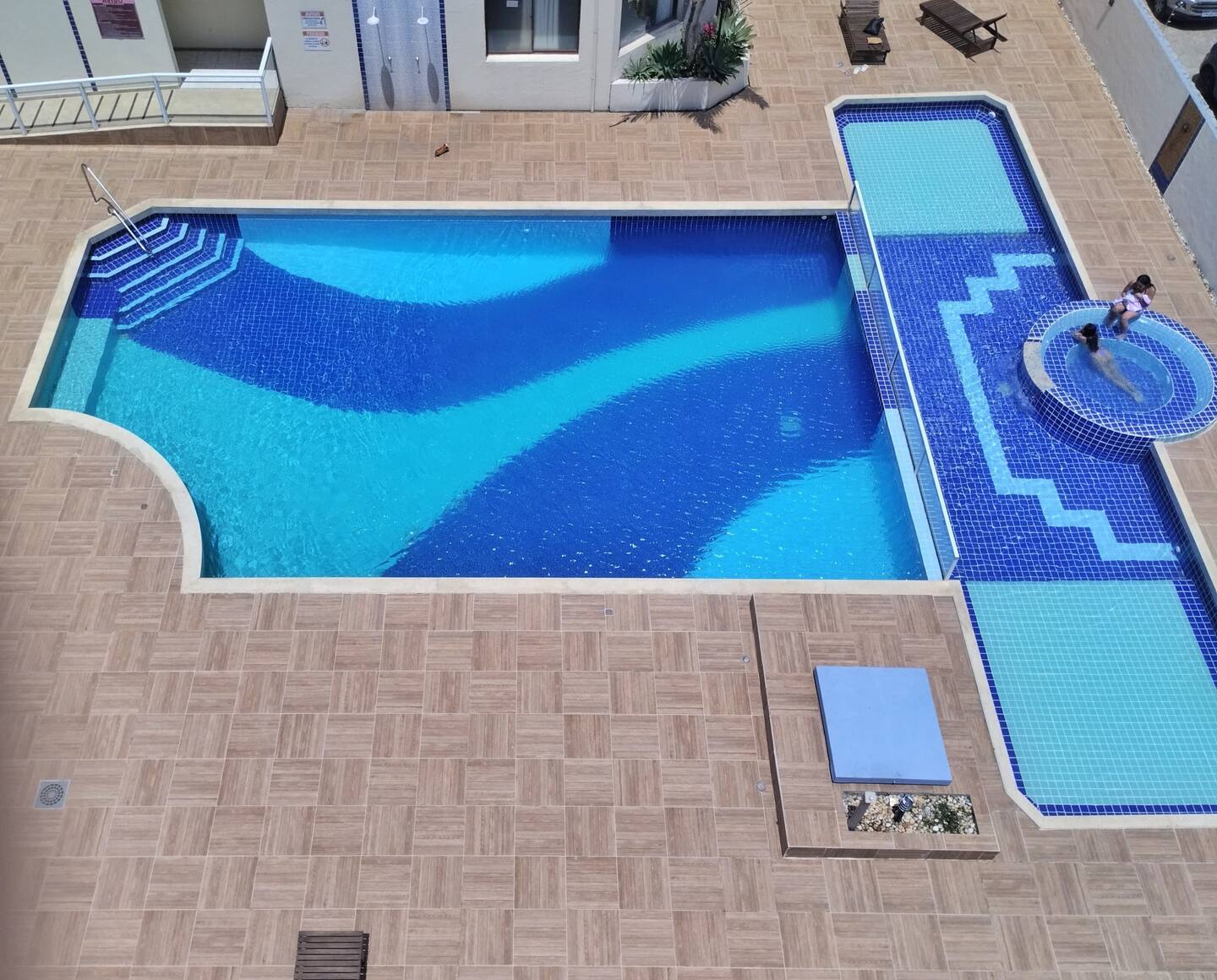 Pool view from terrace